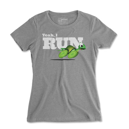 Yeah, I Run - Women's T Shirt